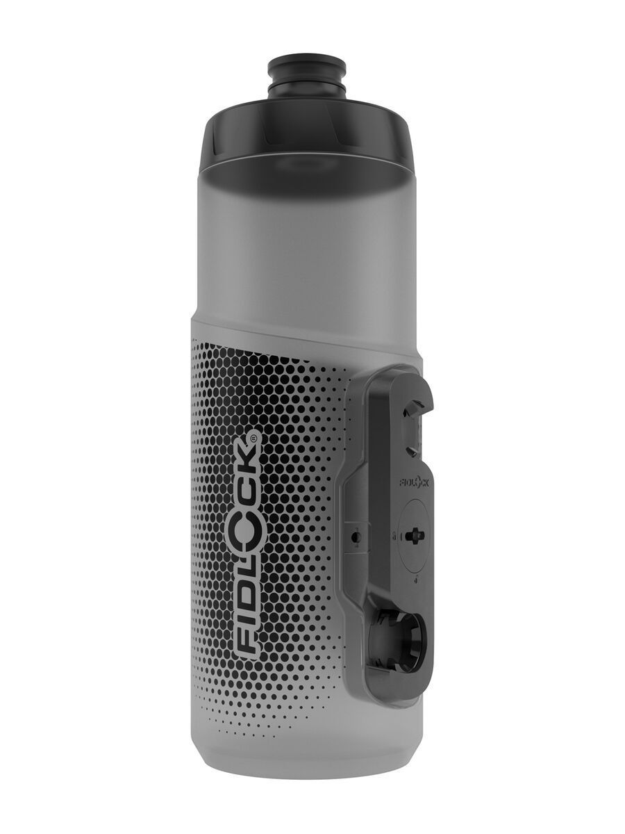 Fidlock Twist Bottle 600 + Bike Base, transparent black - Bild 3