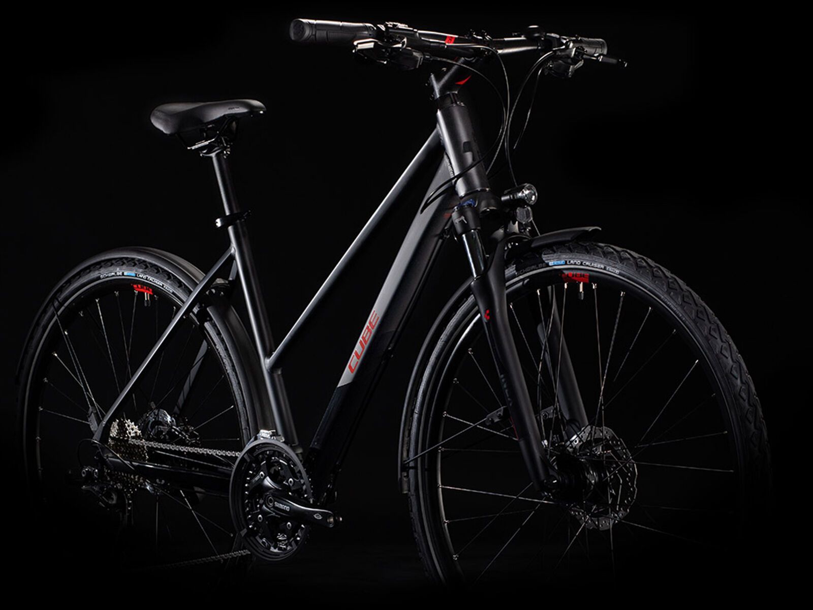 Cube Nature EXC Allroad Trapeze, black´n´red - Bild 2