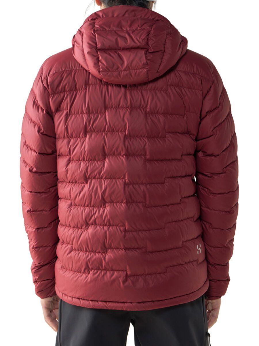 Haglöfs ROC Flash Down Hood Men, carmine red/tech red - Bild 5