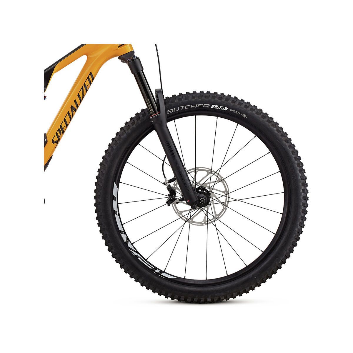 Specialized Stumpjumper FSR Comp Carbon 650b, gloss gallardo orange/carbon/black - Bild 4