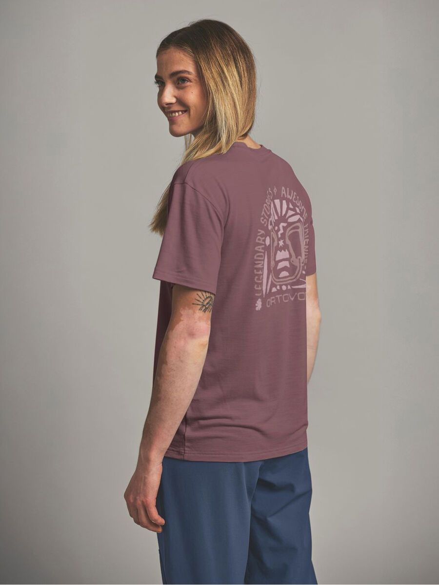 Ortovox 150 Merino Cool Climbing Vibes TS W, chestnut - Bild 4