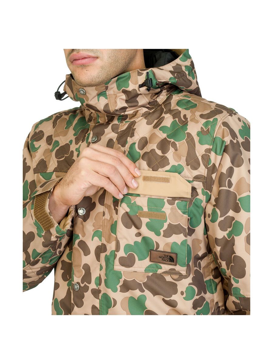 The North Face Mens Faider Insulated Jacket, Tigers Eye Tan Duckmo Print - Bild 4