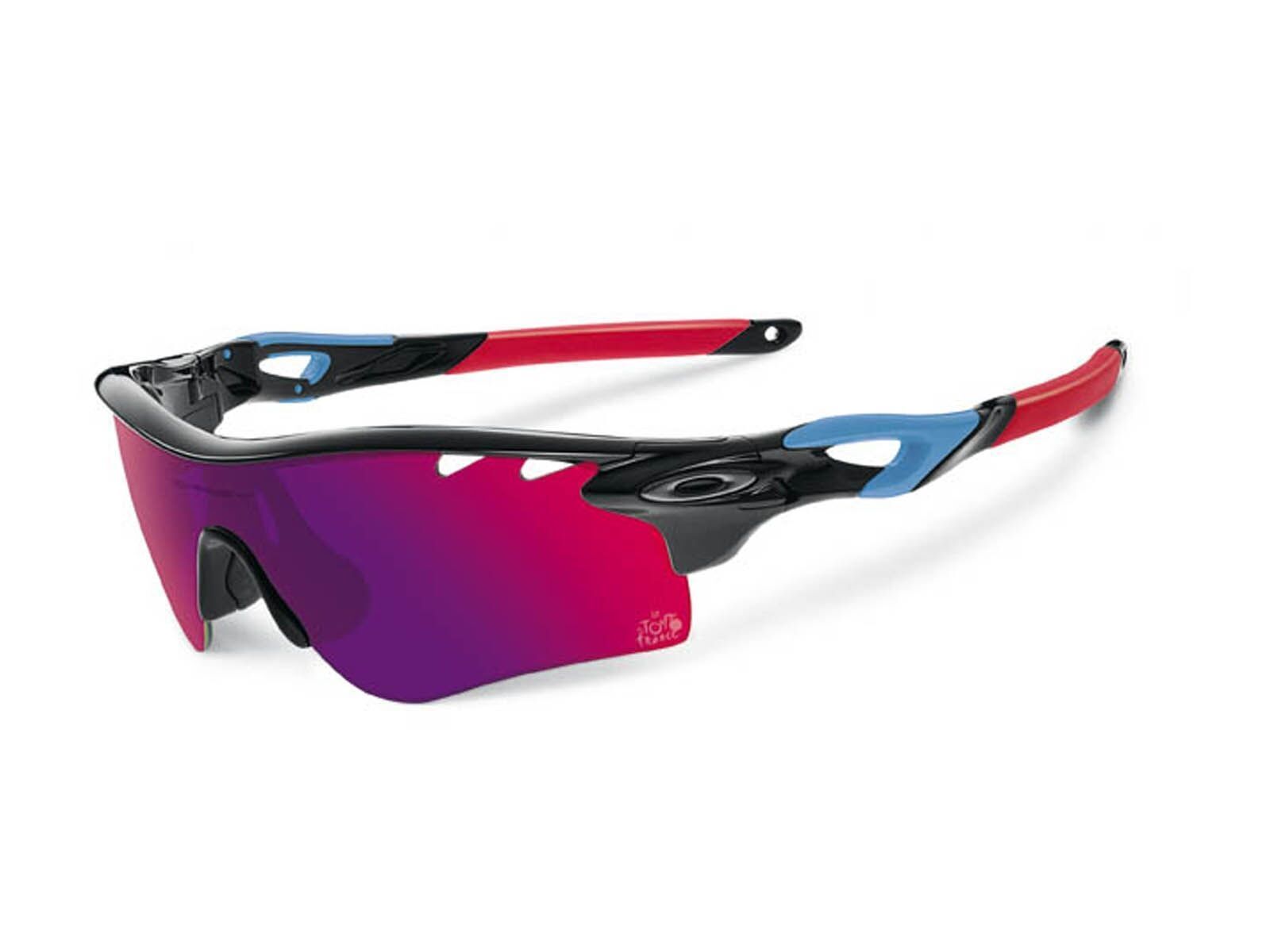 Oakley Radarlock Path Vented Tour De France, Polished Black/Positive Red Iridium & G40 - Bild 1