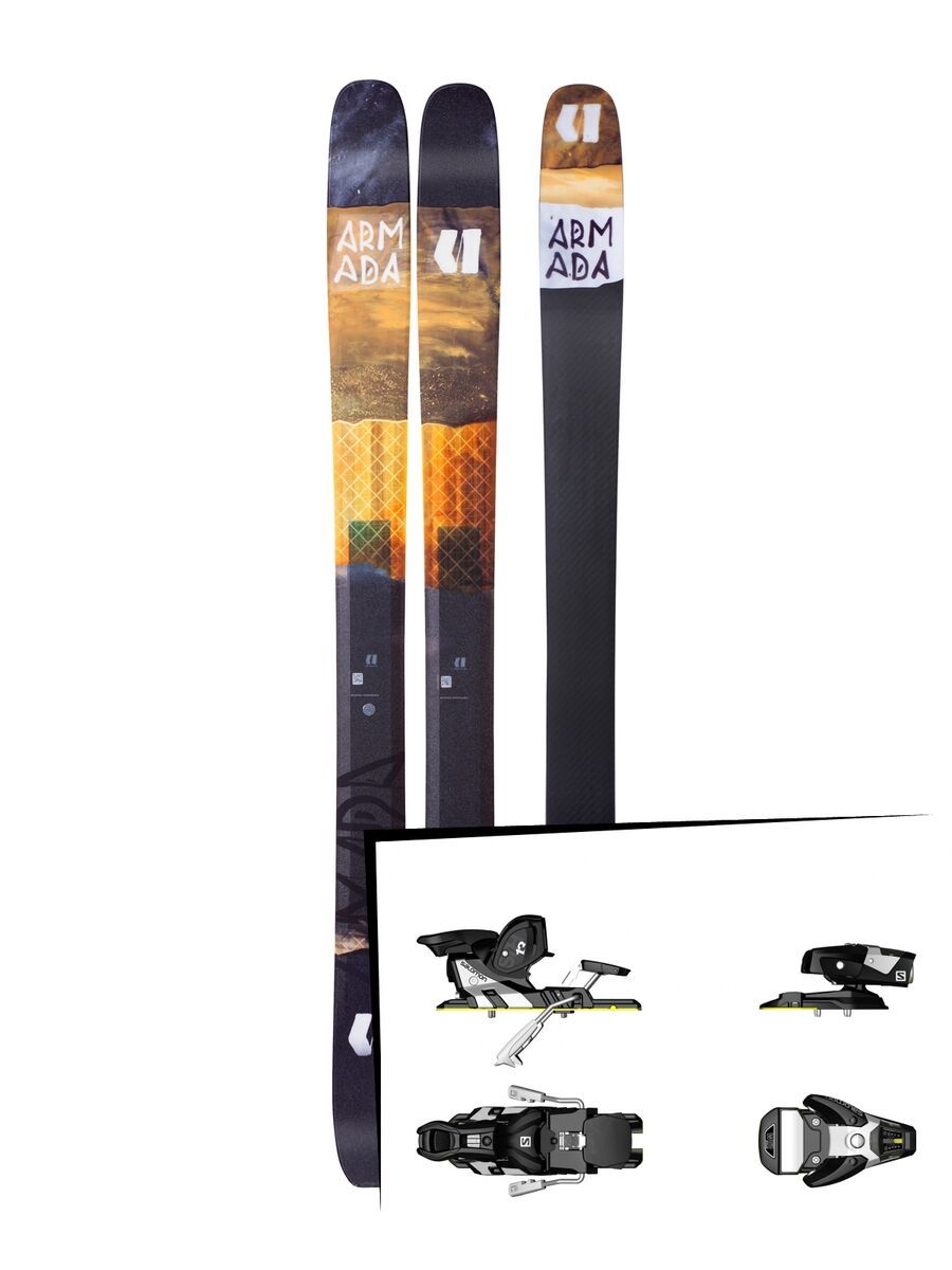 Set: Armada Tracer 118 CHX 2018 + Salomon STH2 WTR 13 black/white - Bild 1
