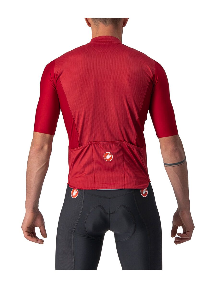Castelli Bagarre Jersey, pro red/bordeaux - Bild 2