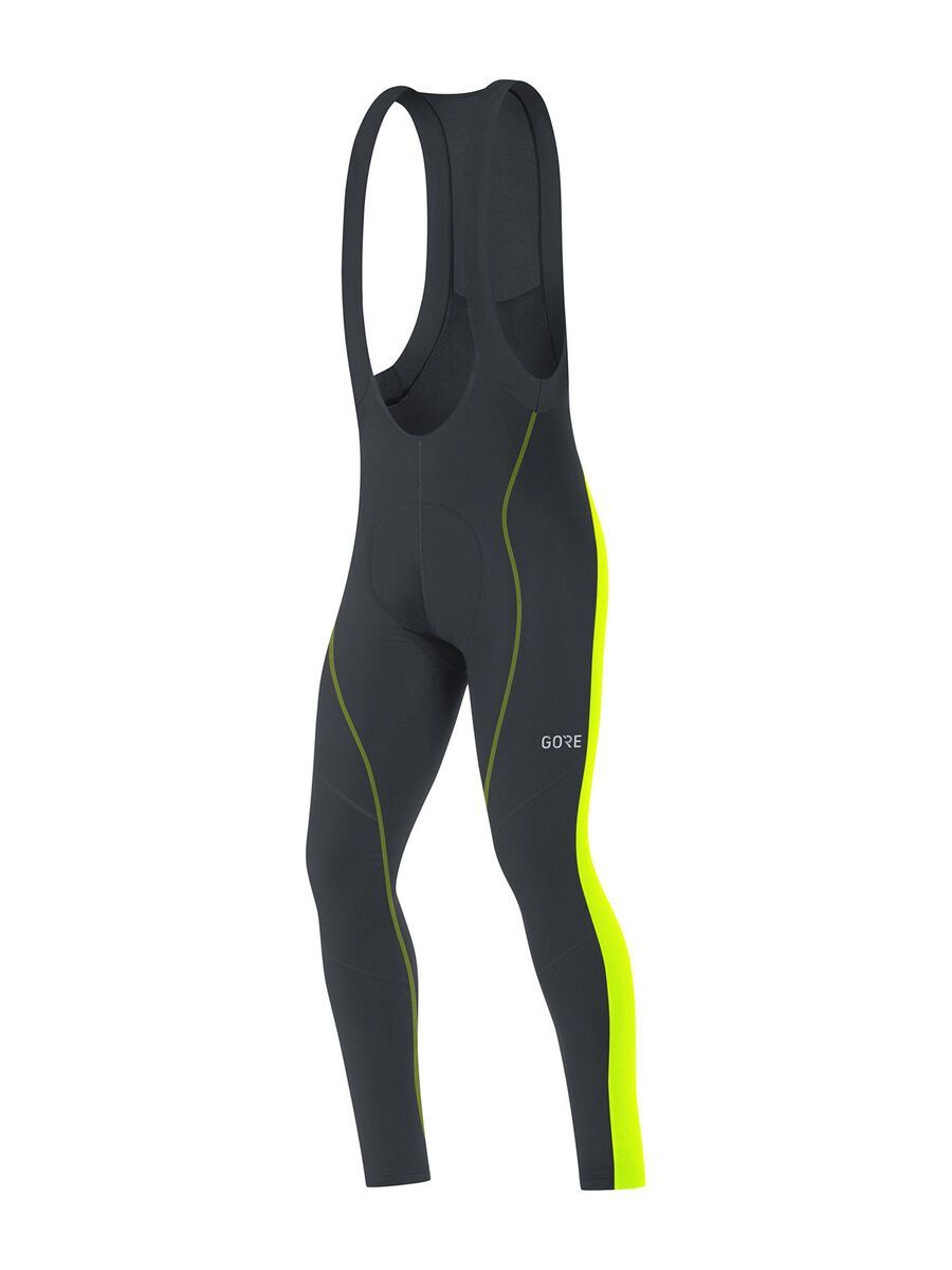 GOREWEAR C3 Thermo Trägerhose+, black/neon yellow - Bild 1