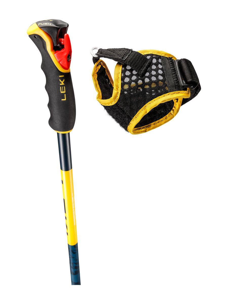 Leki Spitfire Vario 3D, denimblue/aegeanblue/mustardyellow - Bild 3