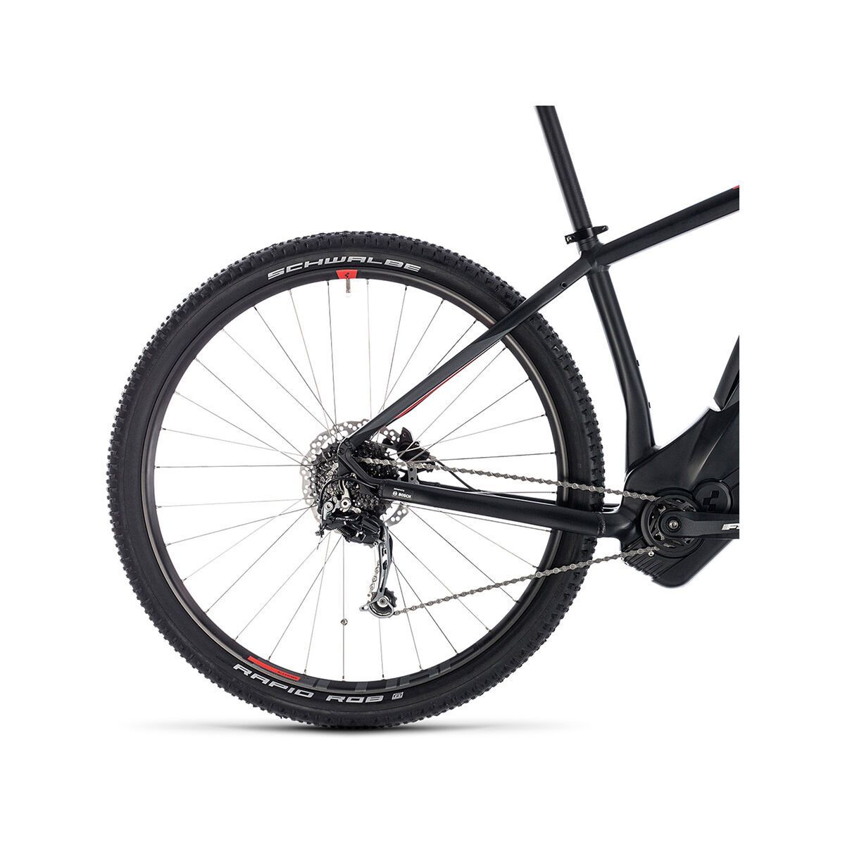 Cube Reaction Hybrid ONE 400 29, black´n´red - Bild 5