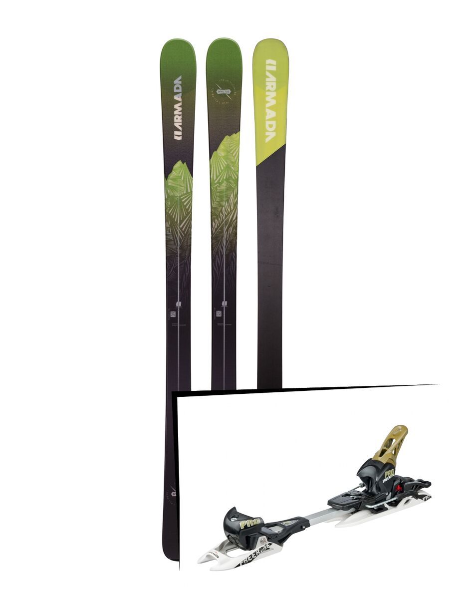 Set: Armada Invictus 85 2019 + Fritschi Diamir Freeride Pro schwarz/oliv - Bild 1