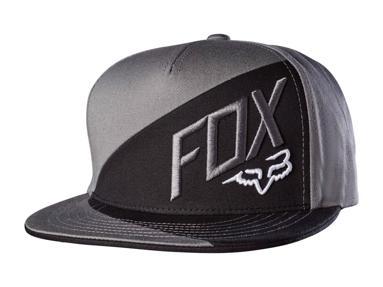 Fox Overlapped Snapback, graphite - Bild 1