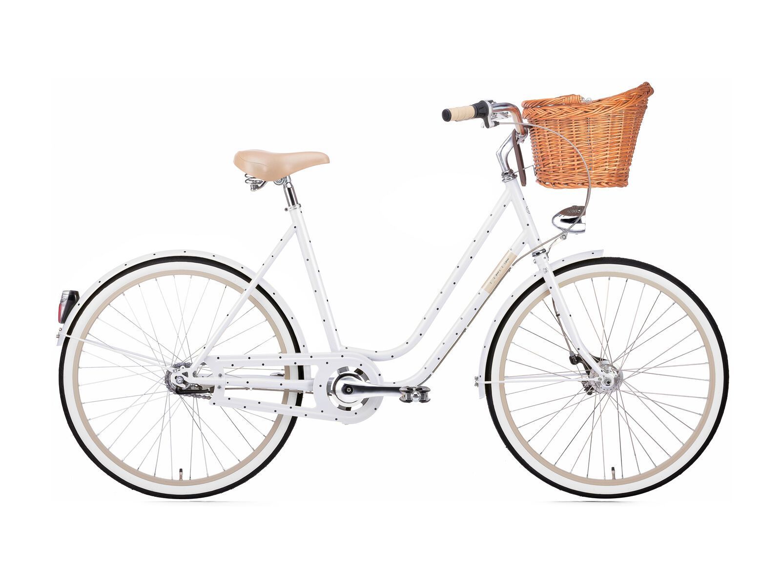 Creme Cycles Molly, white w/ dots - Bild 1