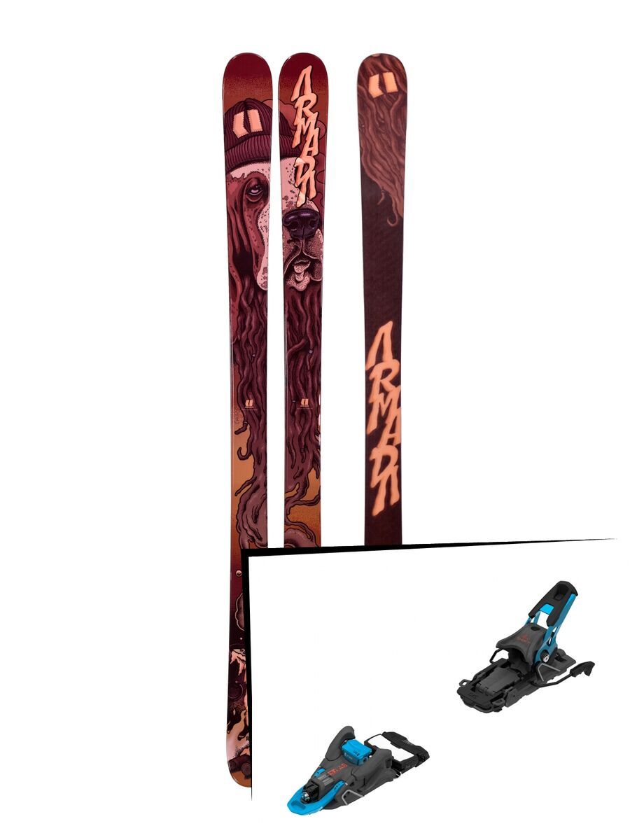 Set: Armada BDog 2019 + Salomon S/Lab Shift MNC blue/black - Bild 1