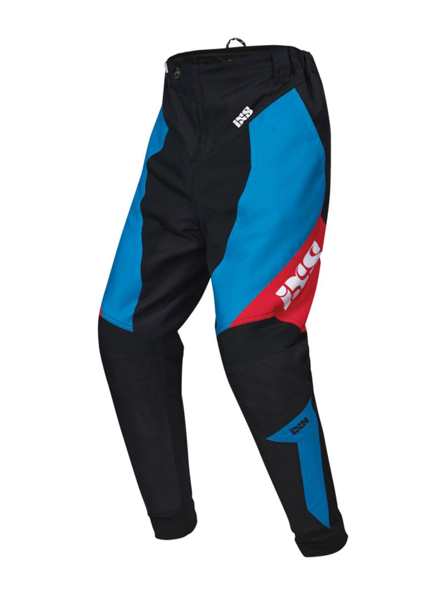 IXS Vertic 6.2 Kids DH Pants, petrol-red-black - Bild 1