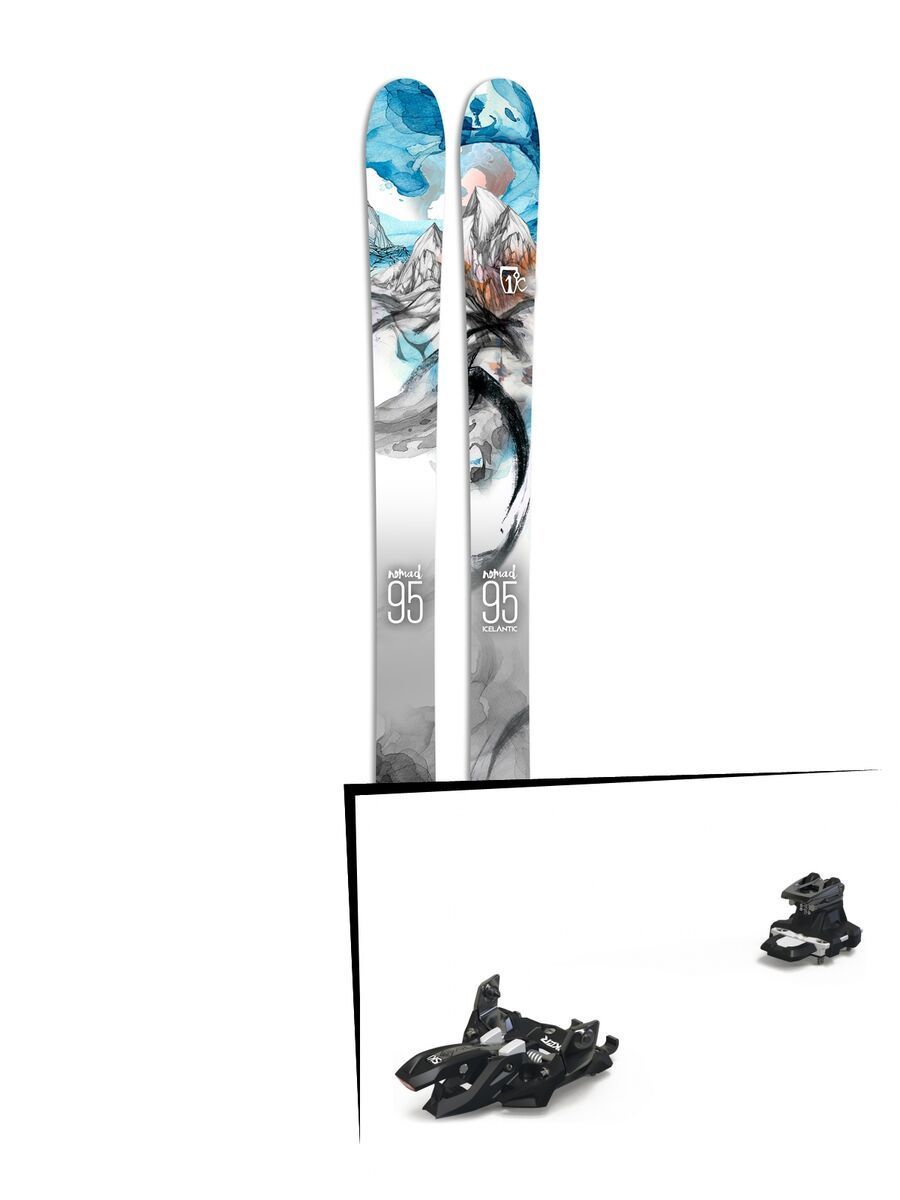 Set: Icelantic Nomad 2017 + Marker Alpinist 9 (2319304) - Bild 1