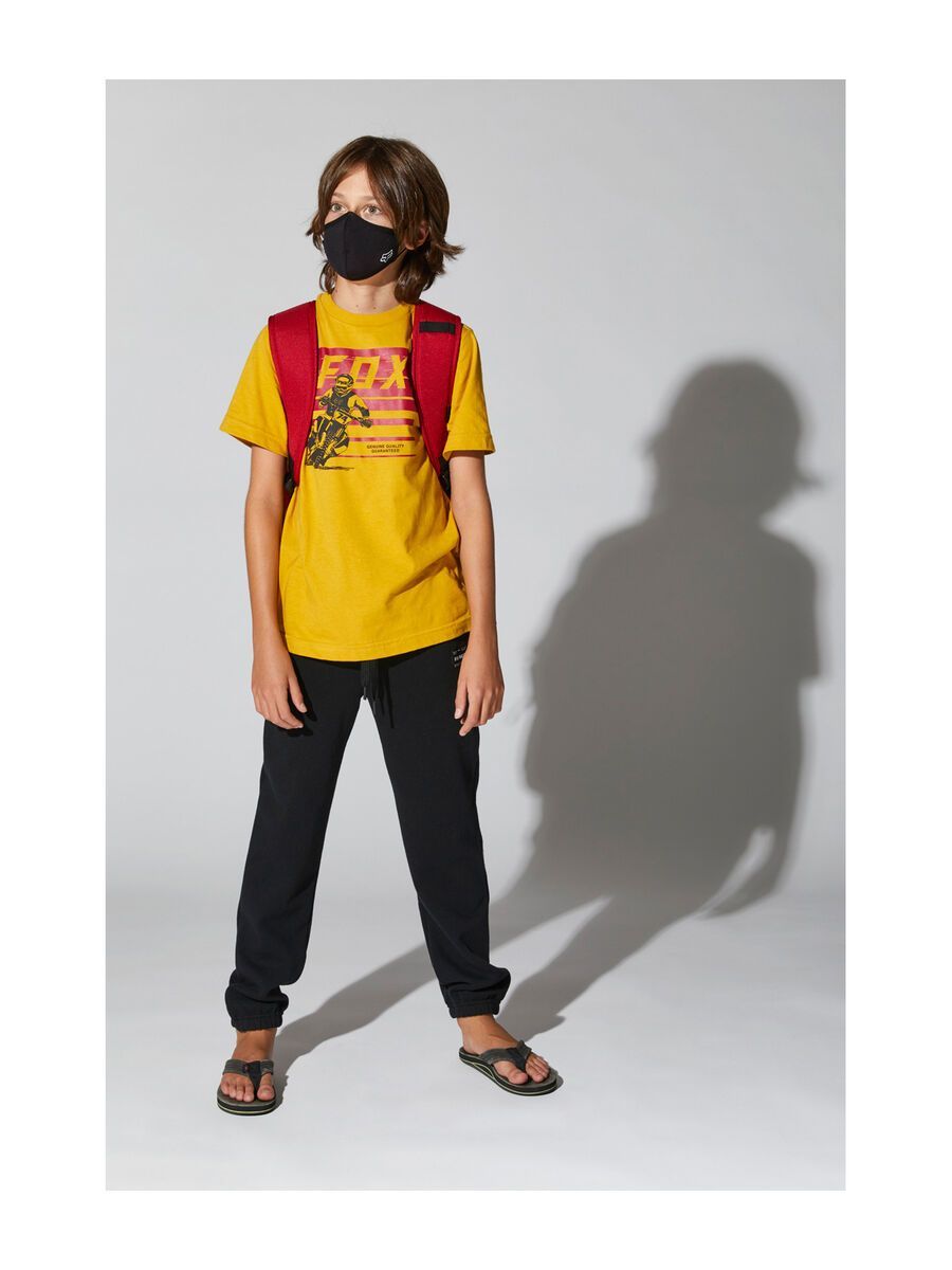 Fox Youth Face Mask (nicht retournierbar), black - Bild 6