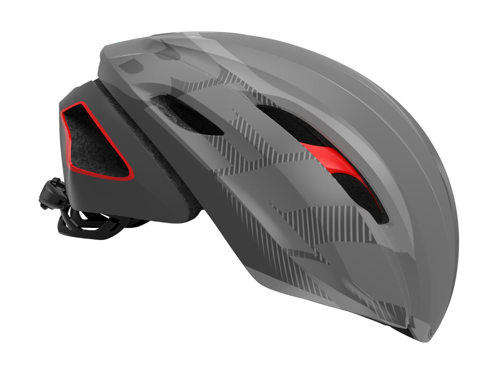 Bell Z20 Aero MIPS, matte/gloss gray/crimson - Bild 1