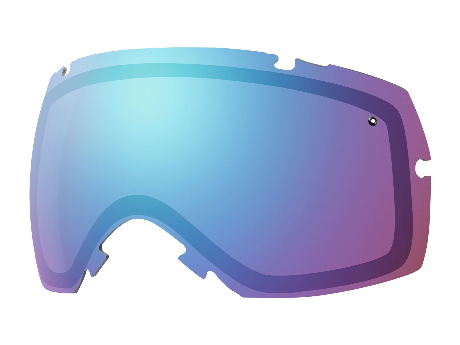 Smith I/Ox inkl. Wechselscheibe, black/Lens: red sol-x mirror - Bild 2