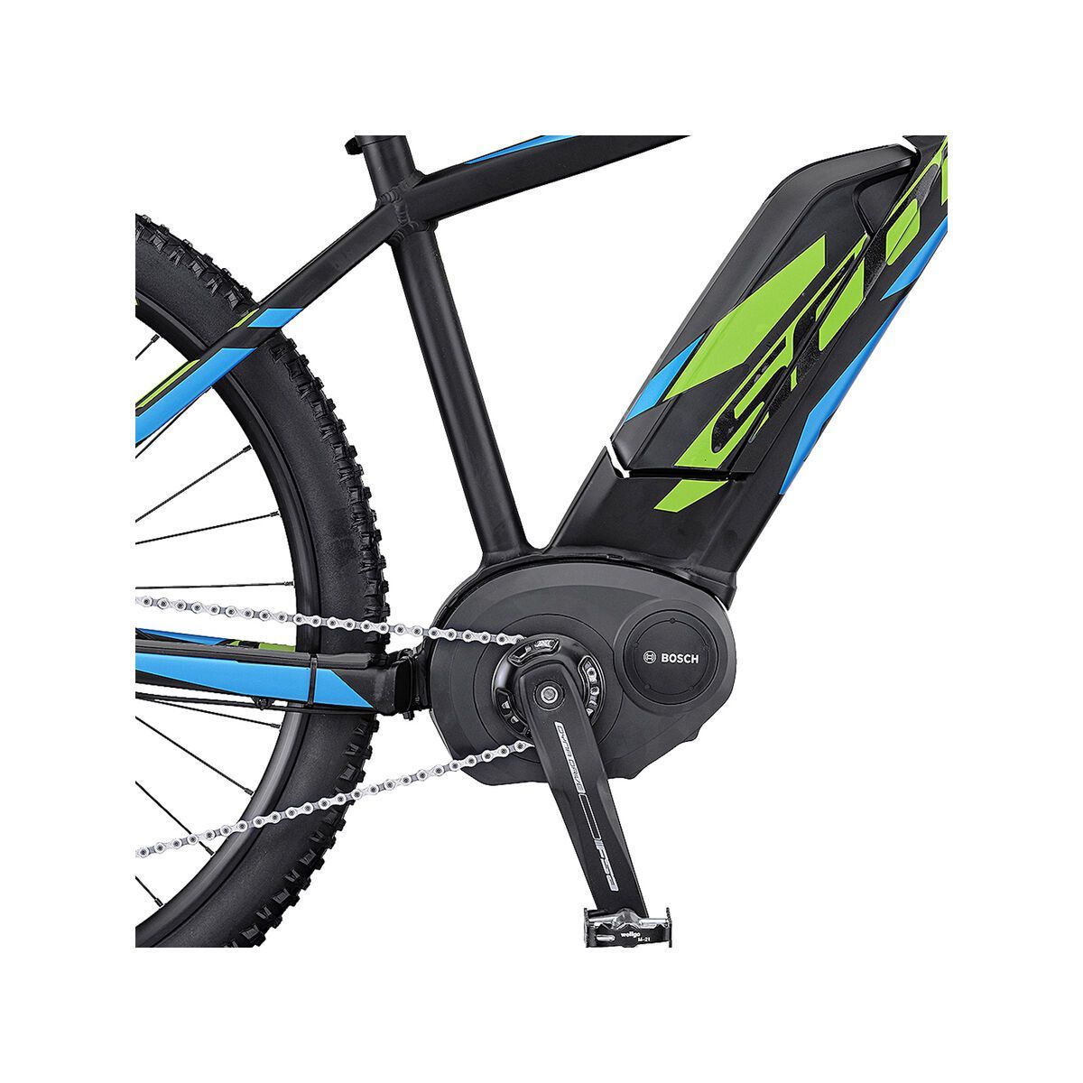 Scott E-Aspect 720, black/green/blue - Bild 3