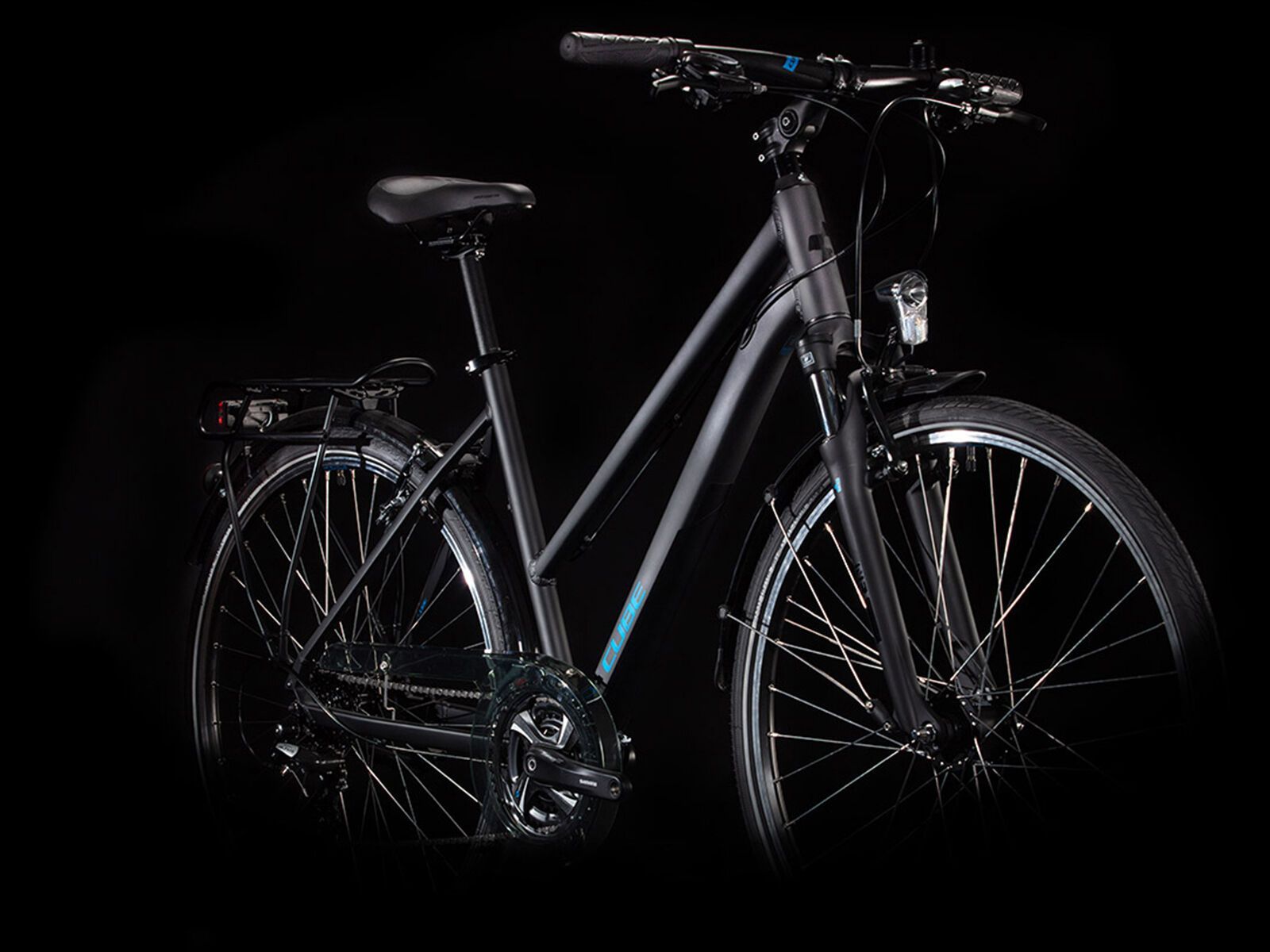 Cube Touring Trapeze, black´n´blue - Bild 2