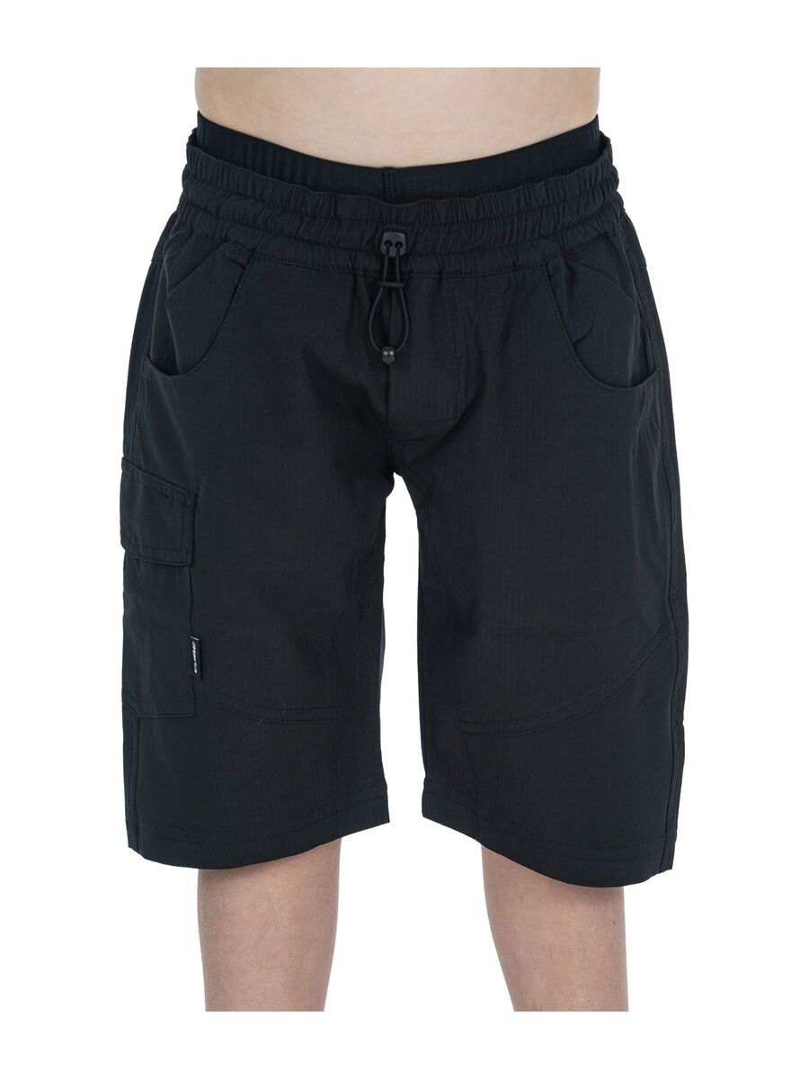 Cube Teamline Baggy Shorts Rookie inkl. Innenhose, black´n´white - Bild 2