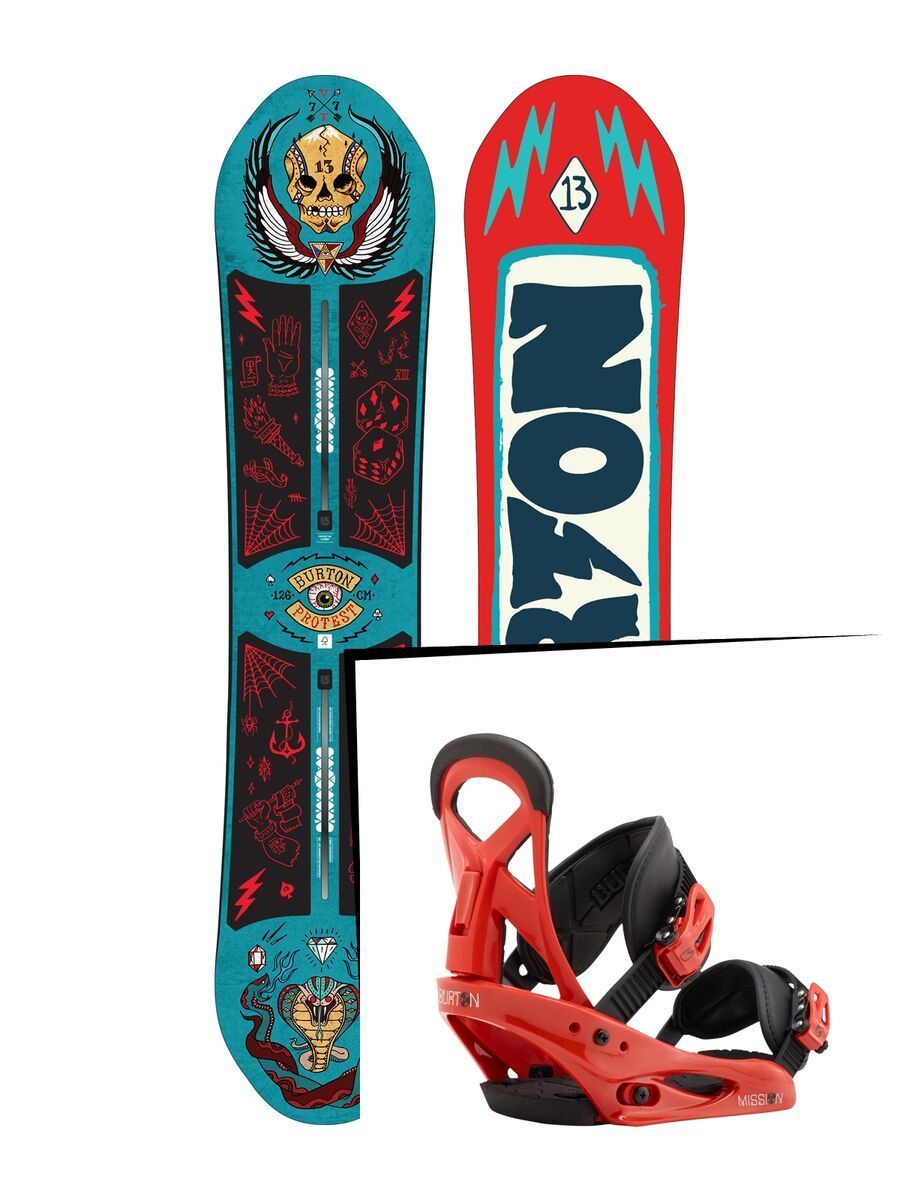 Set: Burton ProTest 2017 +  Mission Smalls (1712907S) - Bild 1