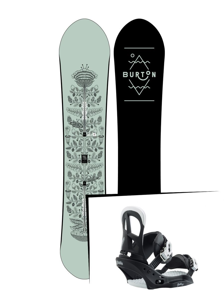 Set: Burton Day Trader 2019 +  Scribe EST (2218483S) - Bild 1