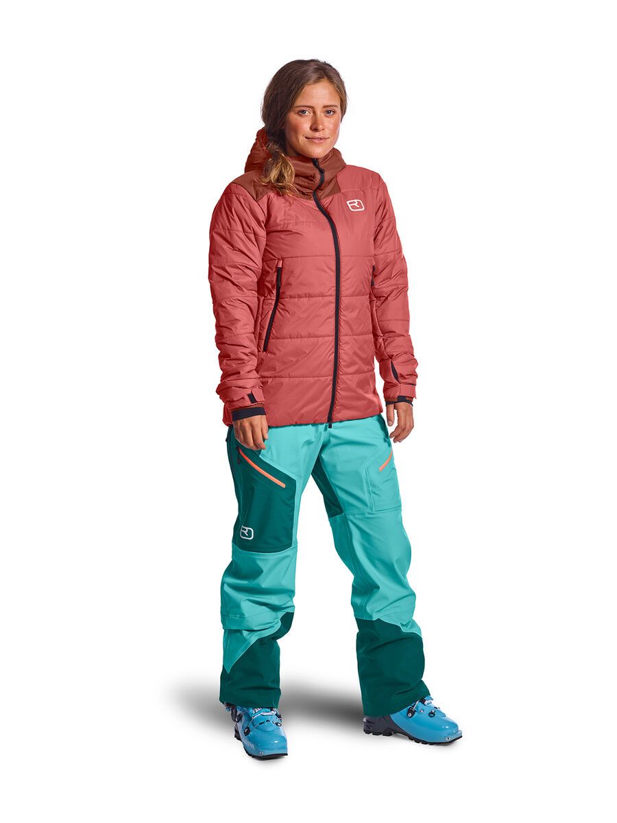 Ortovox Swisswool Black Zinal Jacket W, blush - Bild 5
