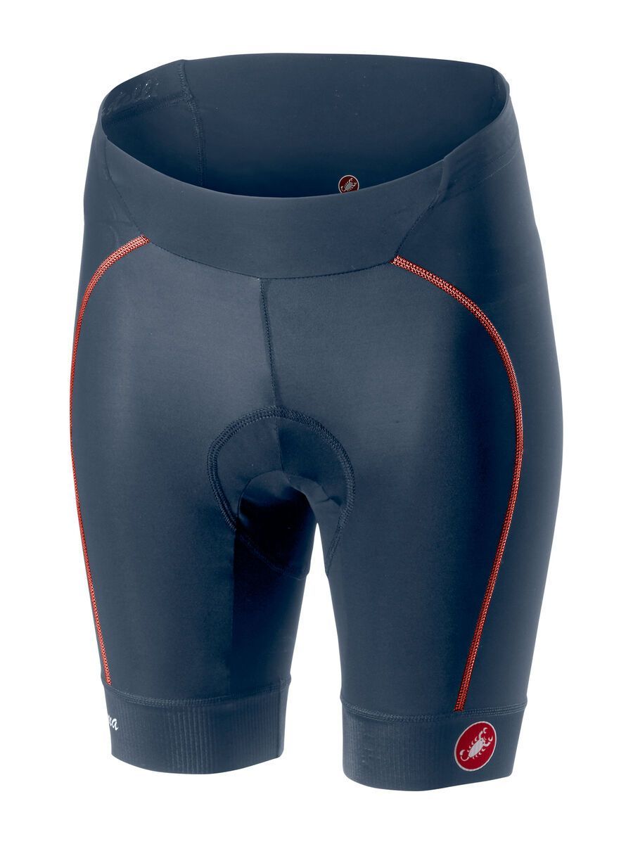 Castelli Velocissima Short, dark/steel blue/salmon - Bild 1