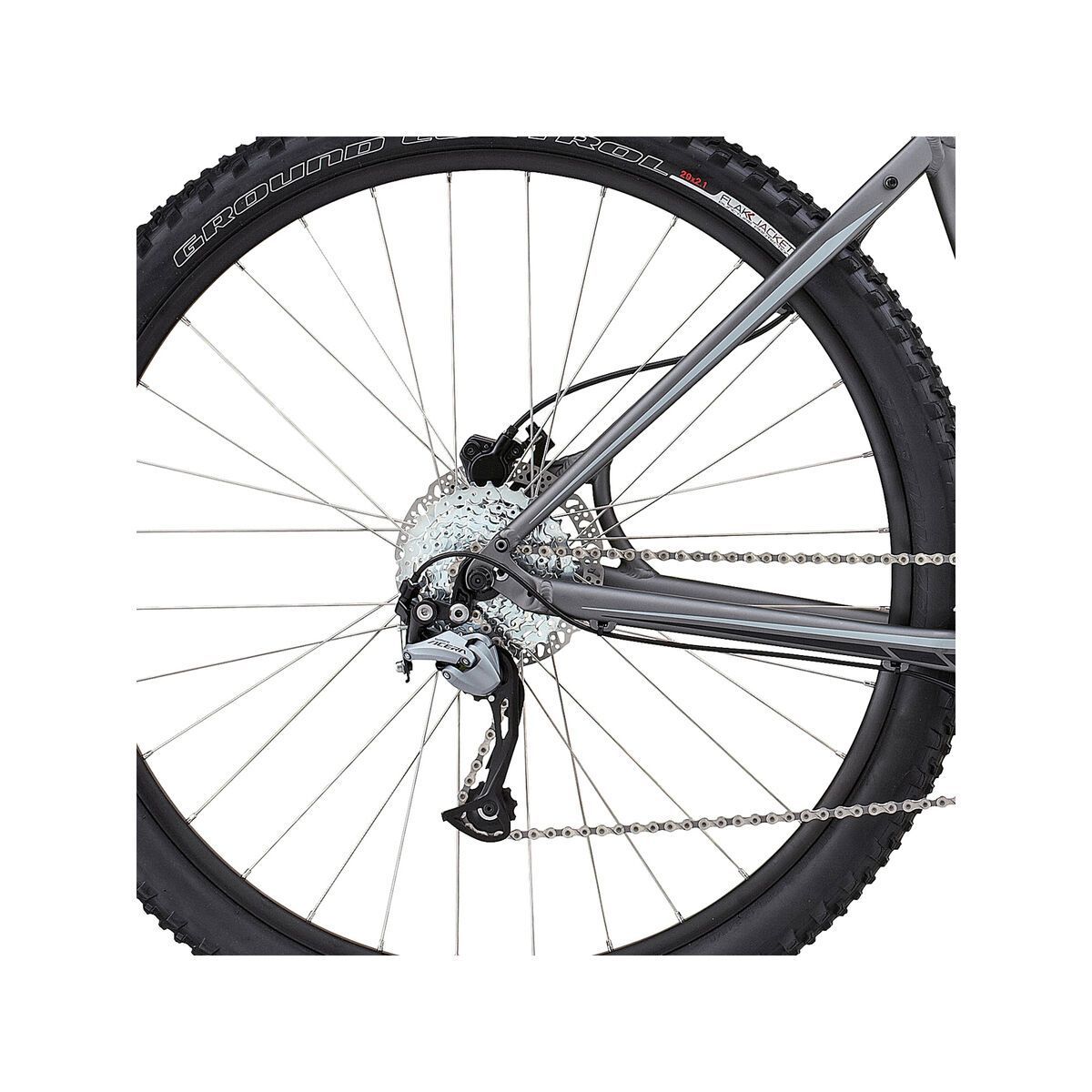 Specialized Rockhopper 29, satin charcoal/filthy white/red - Bild 4