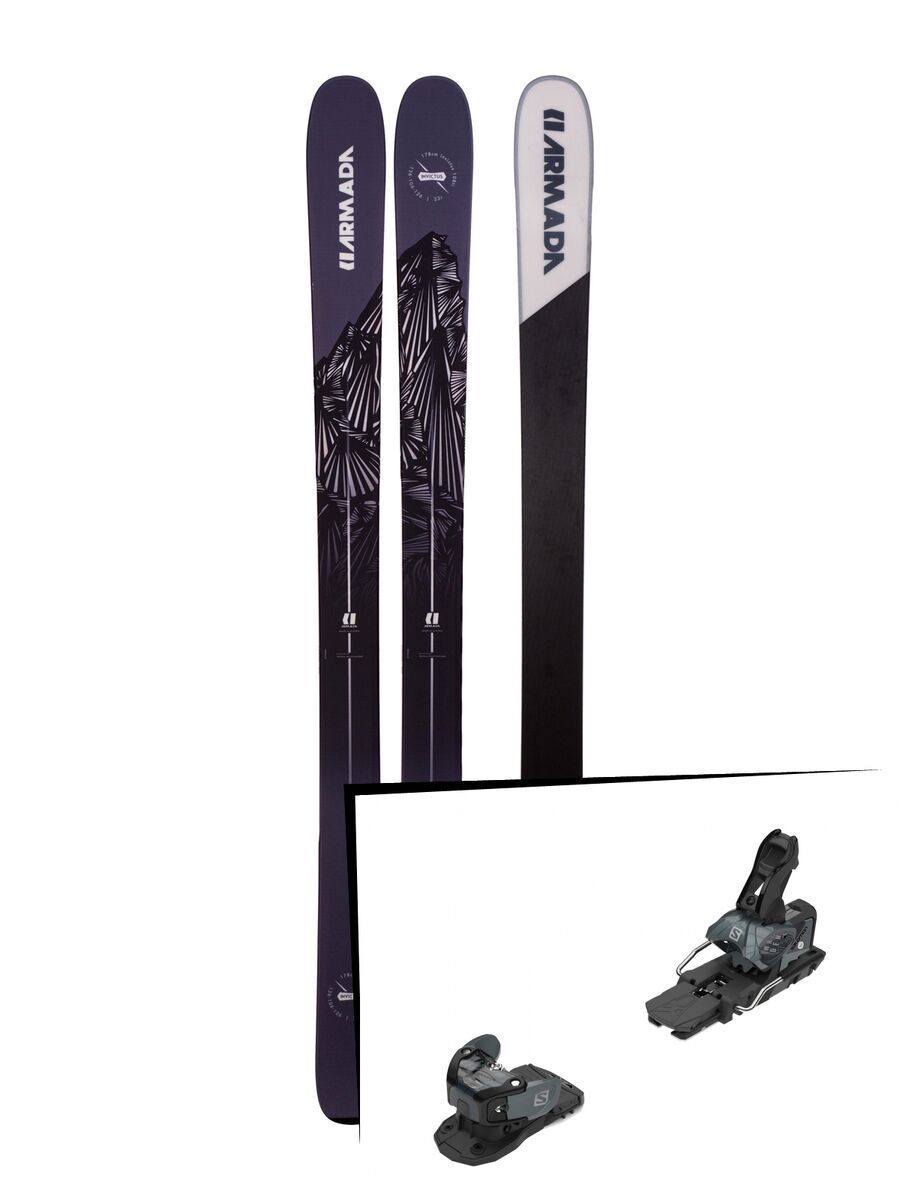 Set: Armada Invictus 108 Ti 2019 + Salomon Warden MNC 13 black/grey - Bild 1
