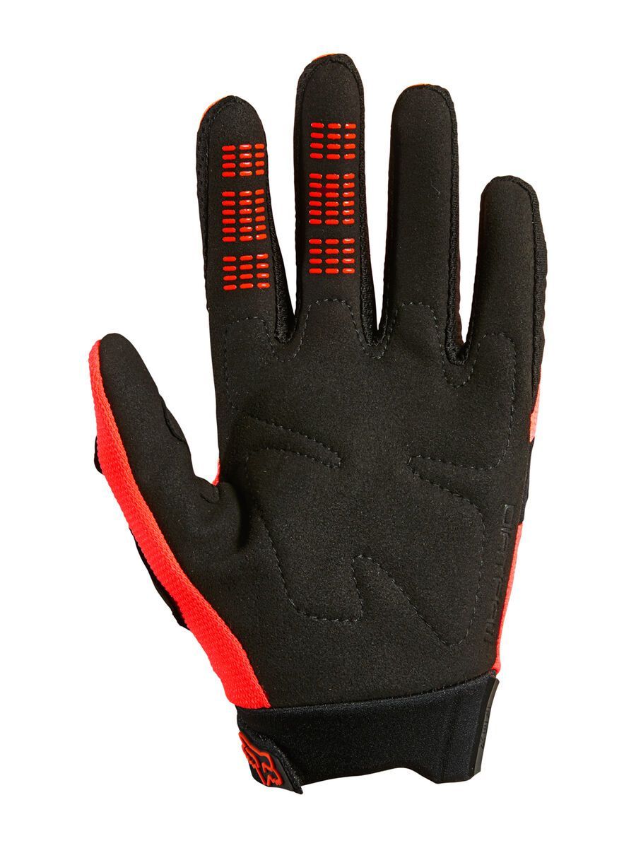 Fox Youth Dirtpaw Glove, flo red - Bild 2