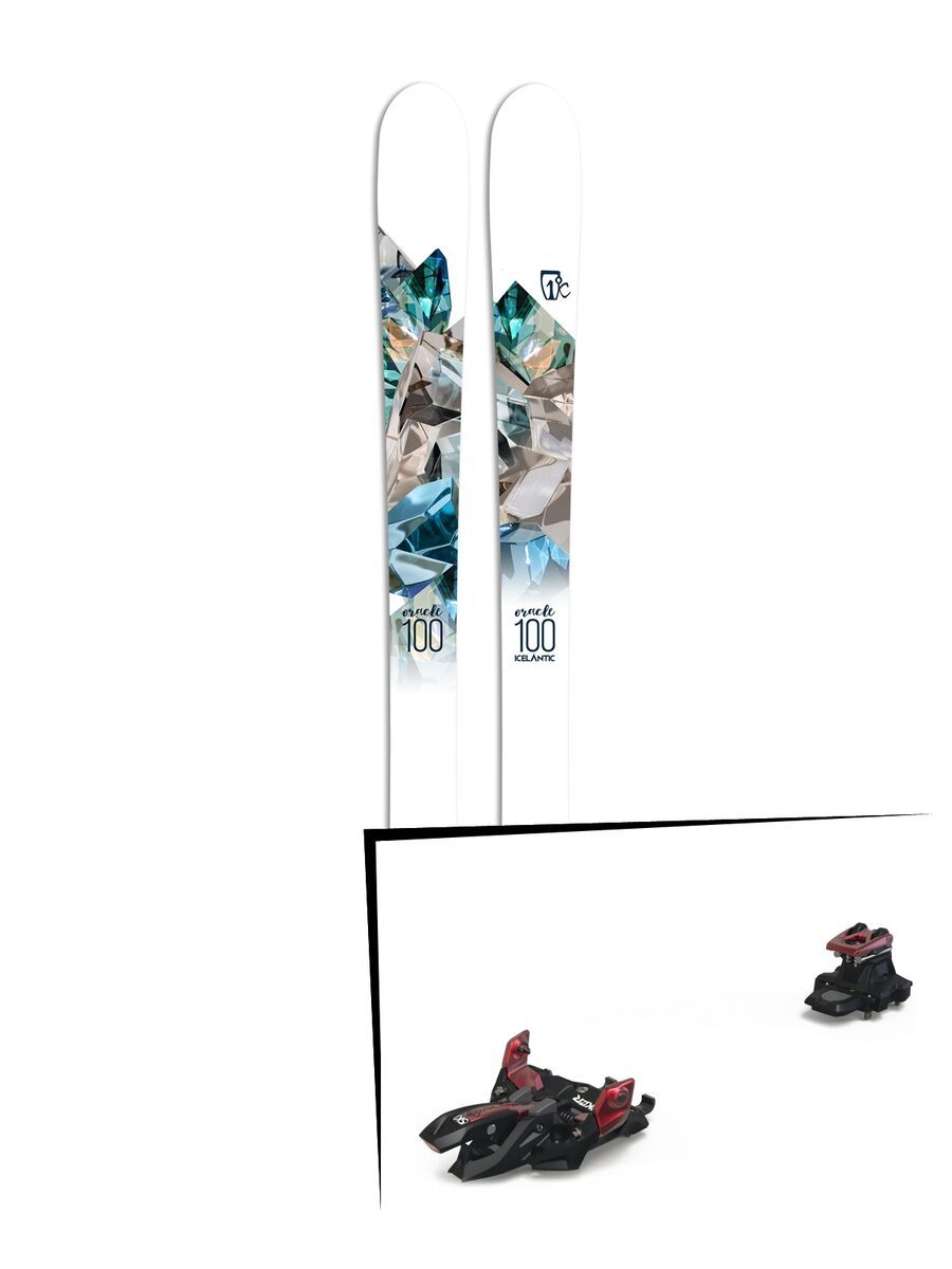 Set: Icelantic Oracle 100 2017 + Marker Alpinist 12 (2319300) - Bild 1