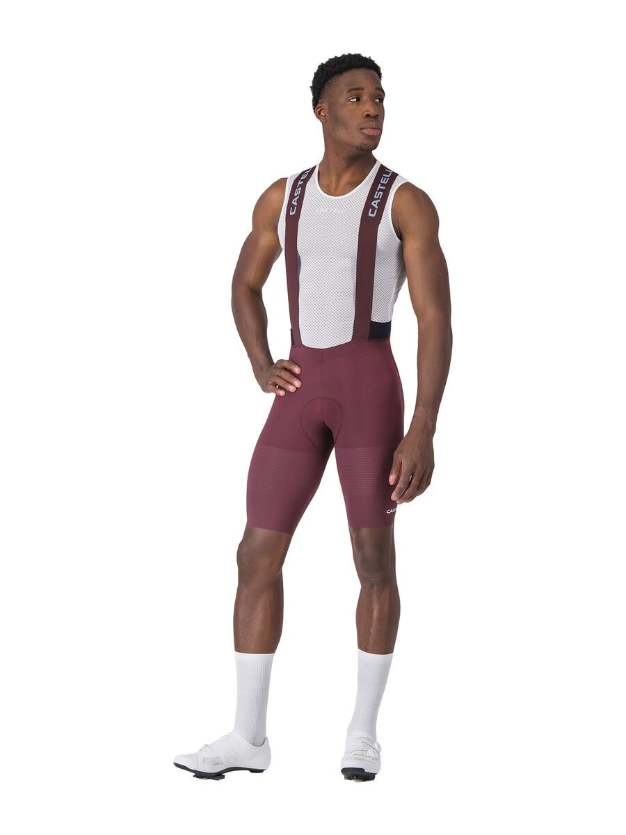 Castelli Premio Evo Bibshort, deep bordeaux/winter sky - Bild 7