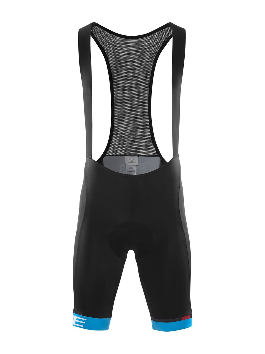 Cube Teamline Trägerhose kurz, black´n´blue´n´white - Bild 1