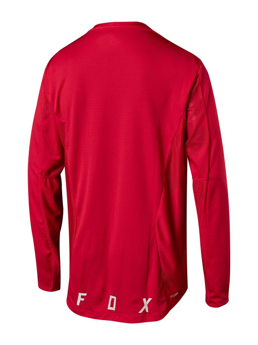 Fox Demo LS Camo Burn Jersey, bright red - Bild 2