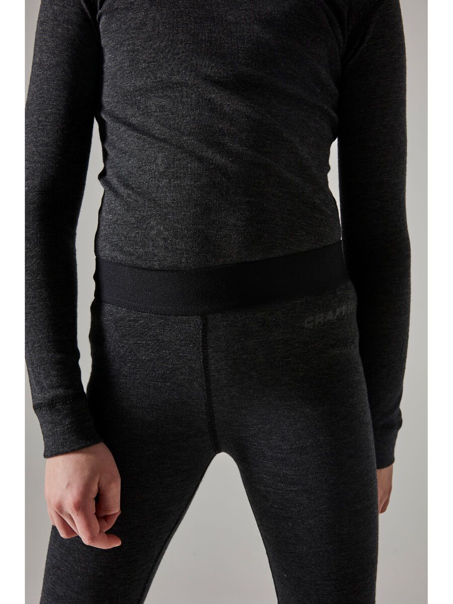 Craft Core Wool Merino Set Junior, black melange - Bild 7