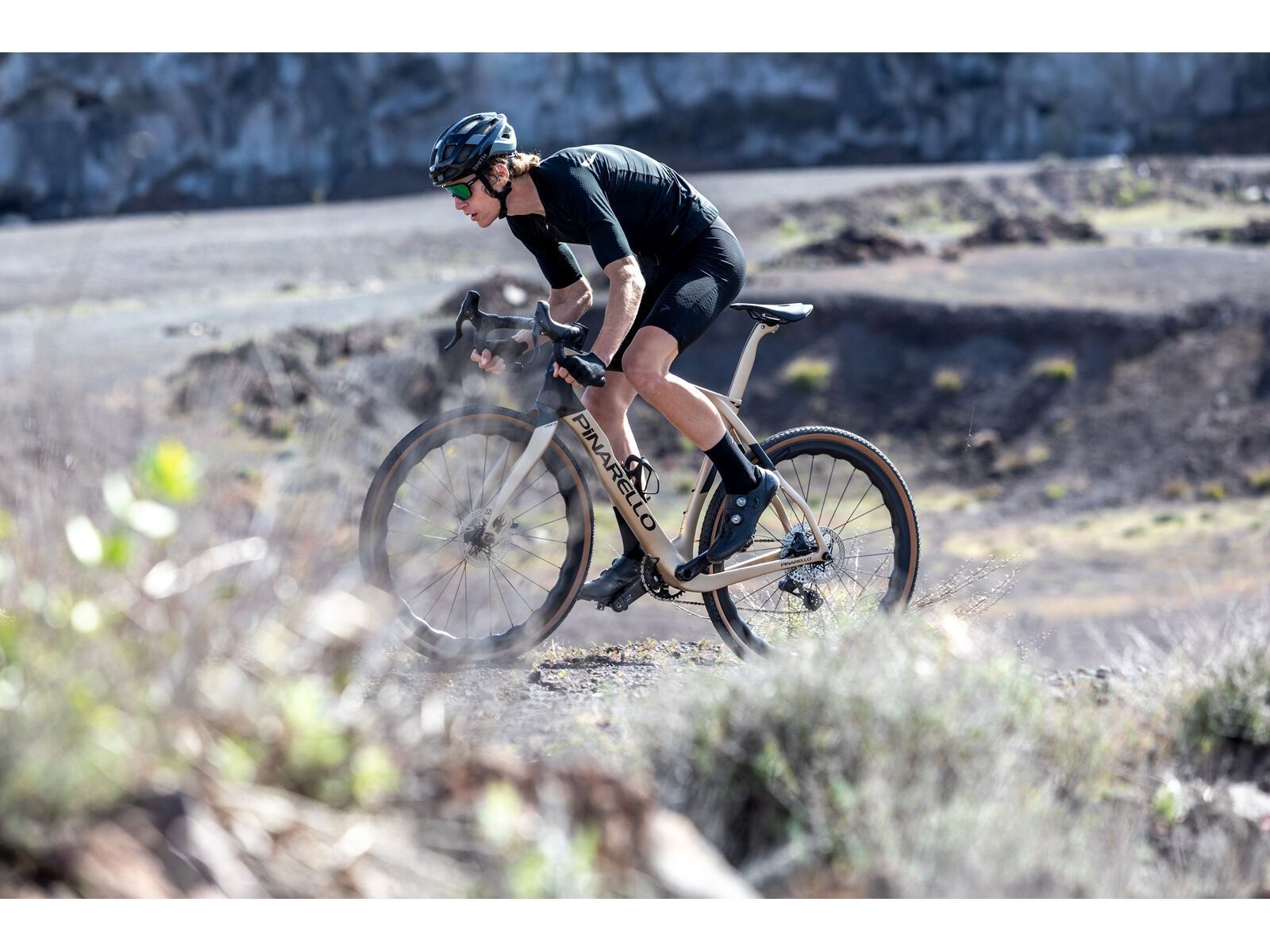 Pinarello Grevil F Ekar 1x13  / Fulcrum Rapid Red 500 DB - 700C, champagne - Bild 32