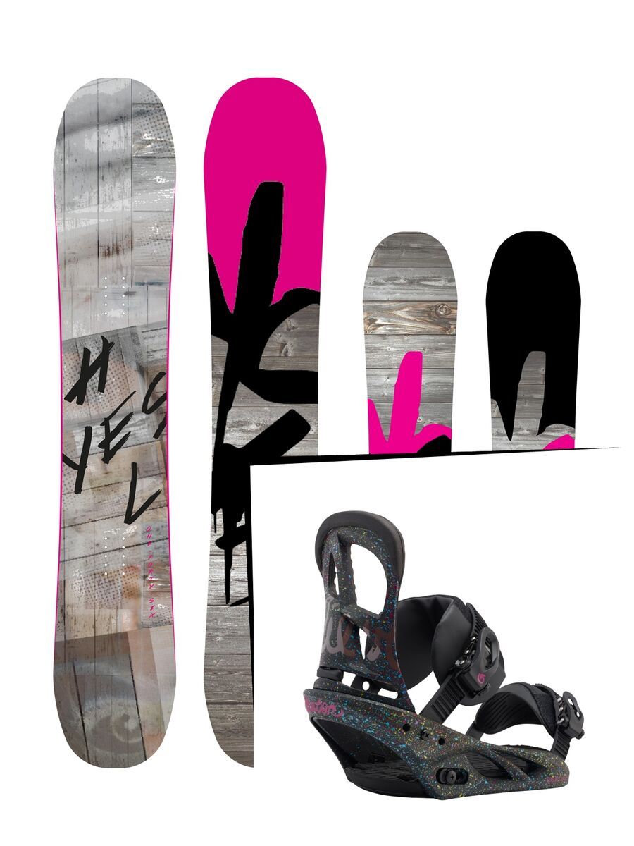 Set: Yes HEL 2017 + Burton Scribe (1712911S) - Bild 1