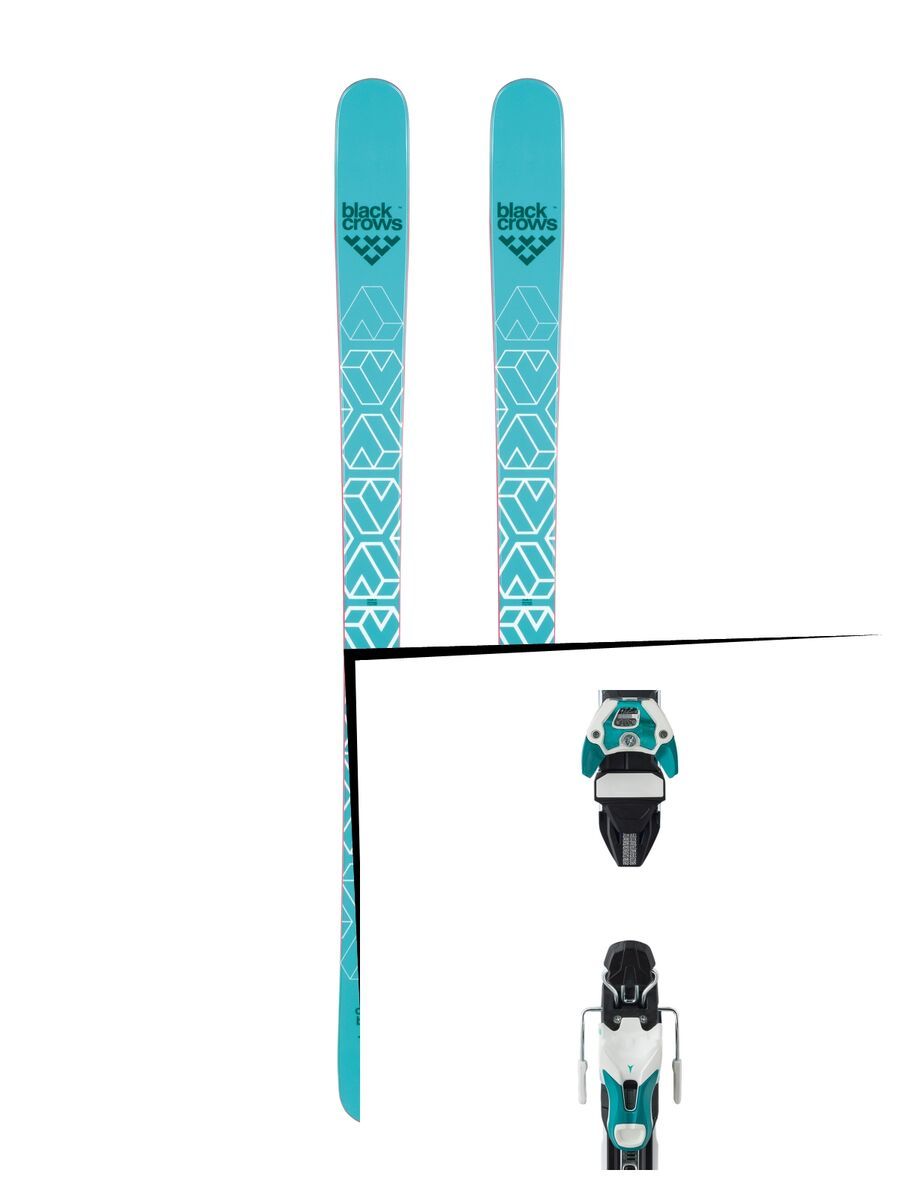 Set: Black Crows Captis Birdie 2019 + Atomic Warden 11 DT white/mint - Bild 1