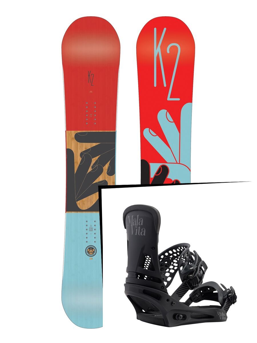 Set: K2 Fastplant 2017 + Burton Malavita (1712843S) - Bild 1