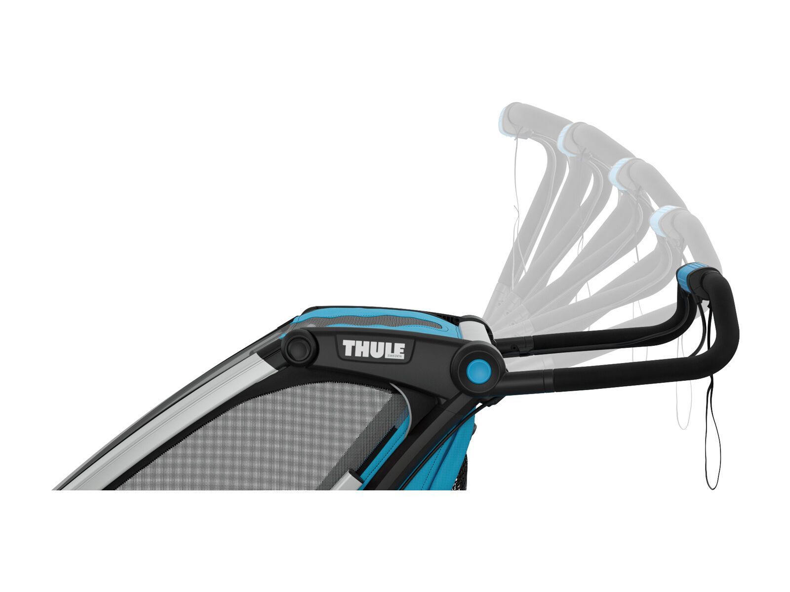 Thule Chariot Sport 1, thule blue/black - Bild 9