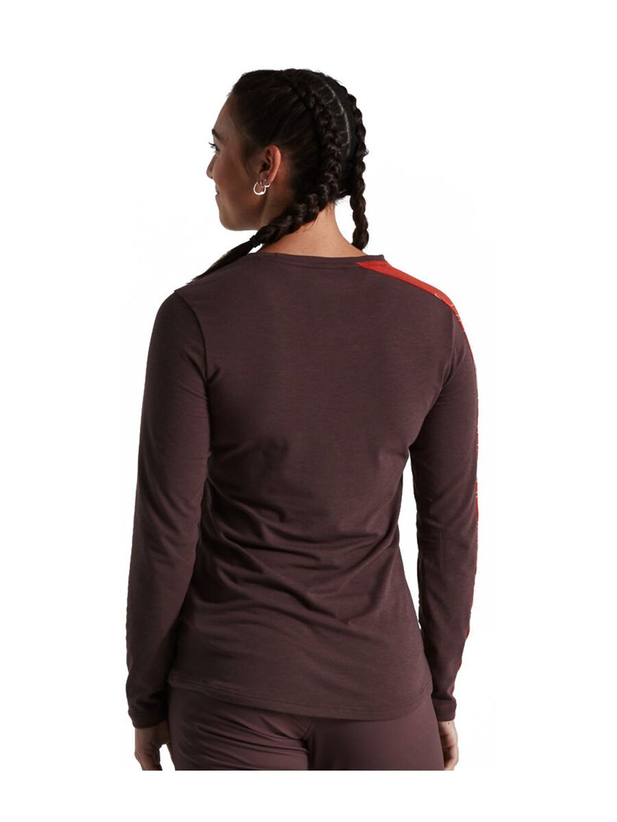 Specialized Women's Trail Long Sleeve Jersey, cast umber - Bild 4