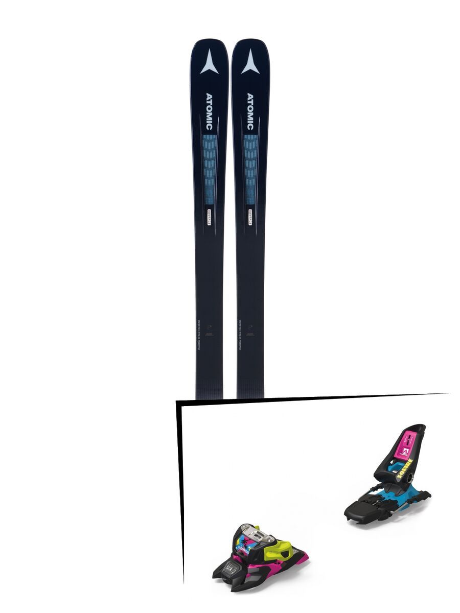 Set: Atomic Vantage 90 TI W 2019 + Marker Squire 11 ID black/pink/blue - Bild 1