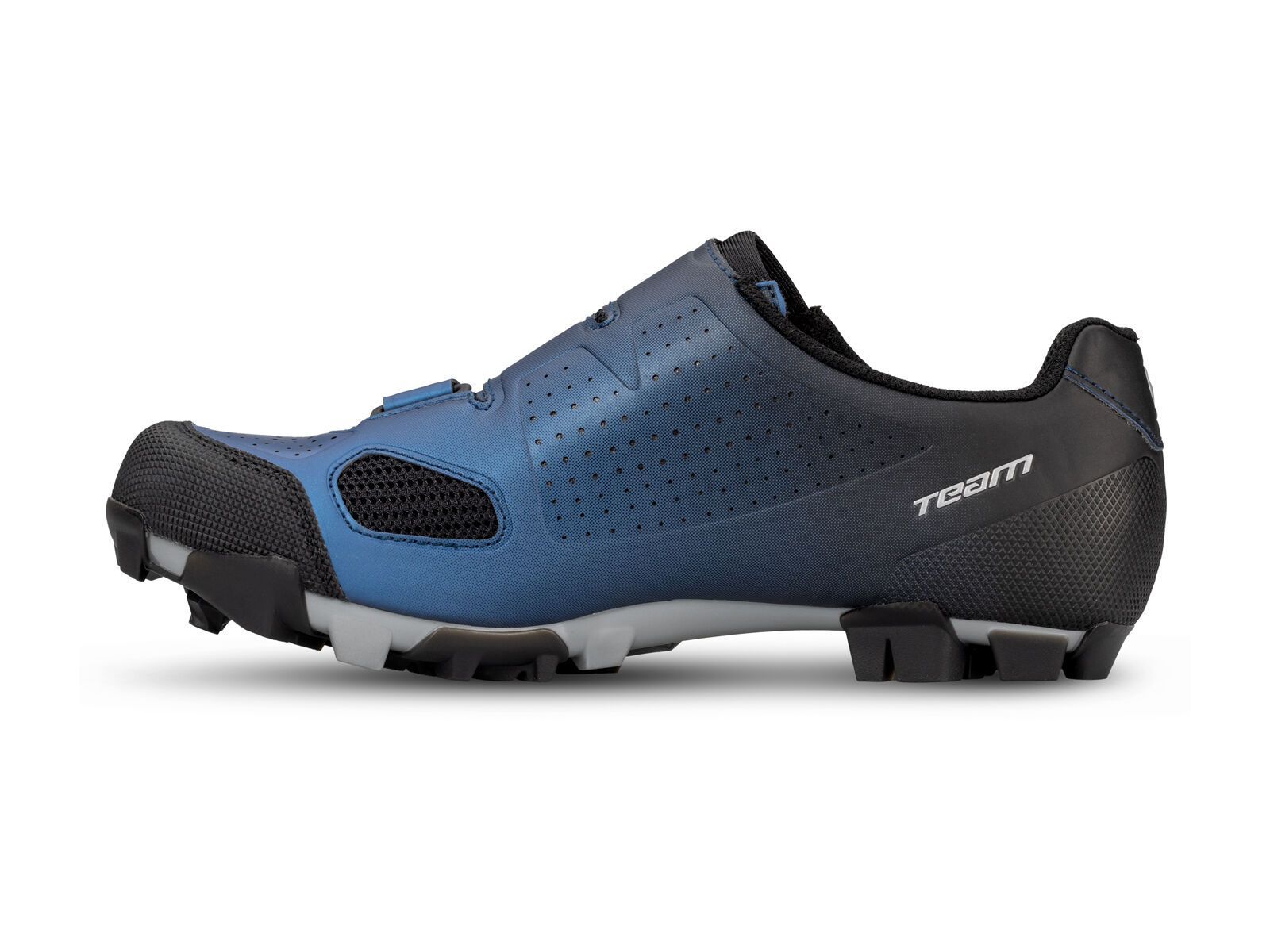 Scott MTB Team BOA Shoe, black fade/metallic blue - Bild 4