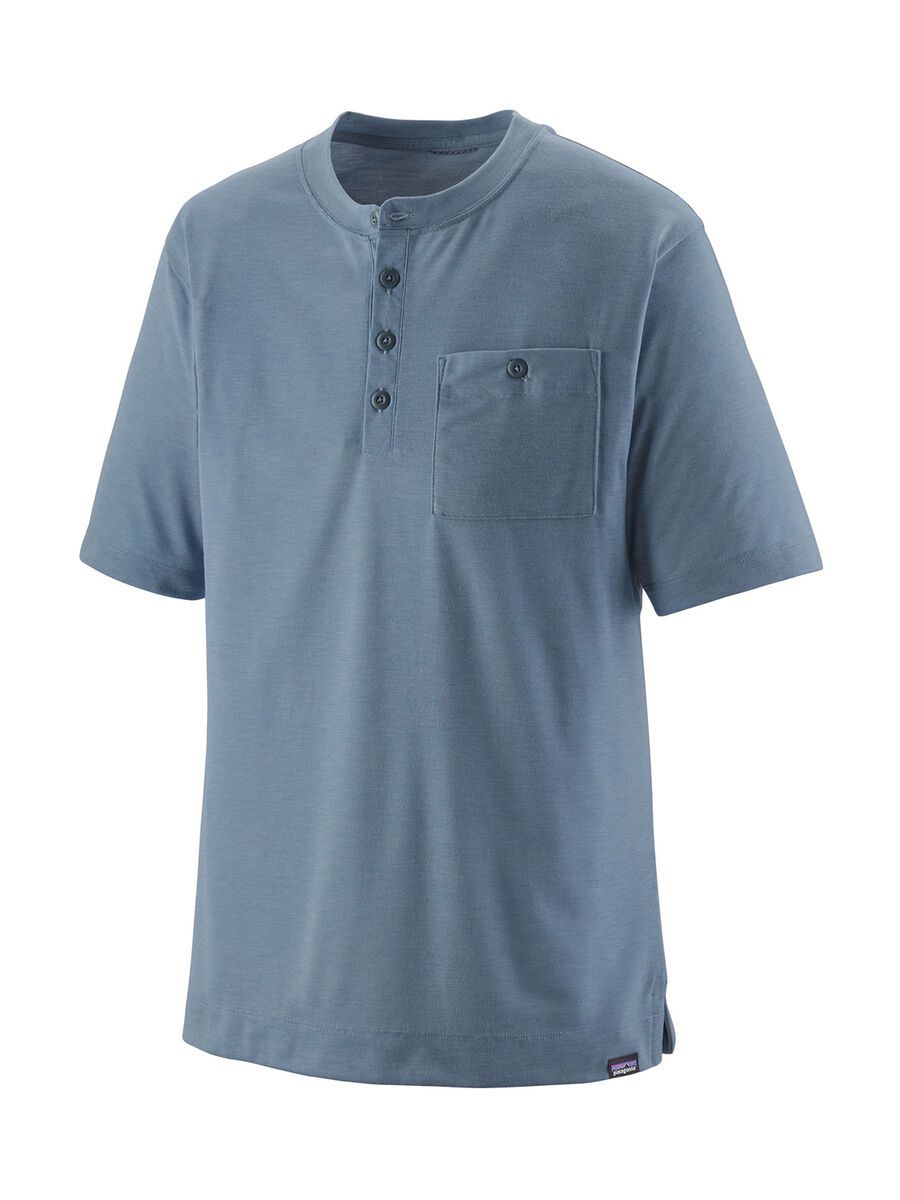 Patagonia Men's Capilene Cool Trail Bike Henley, light plume grey - Bild 1