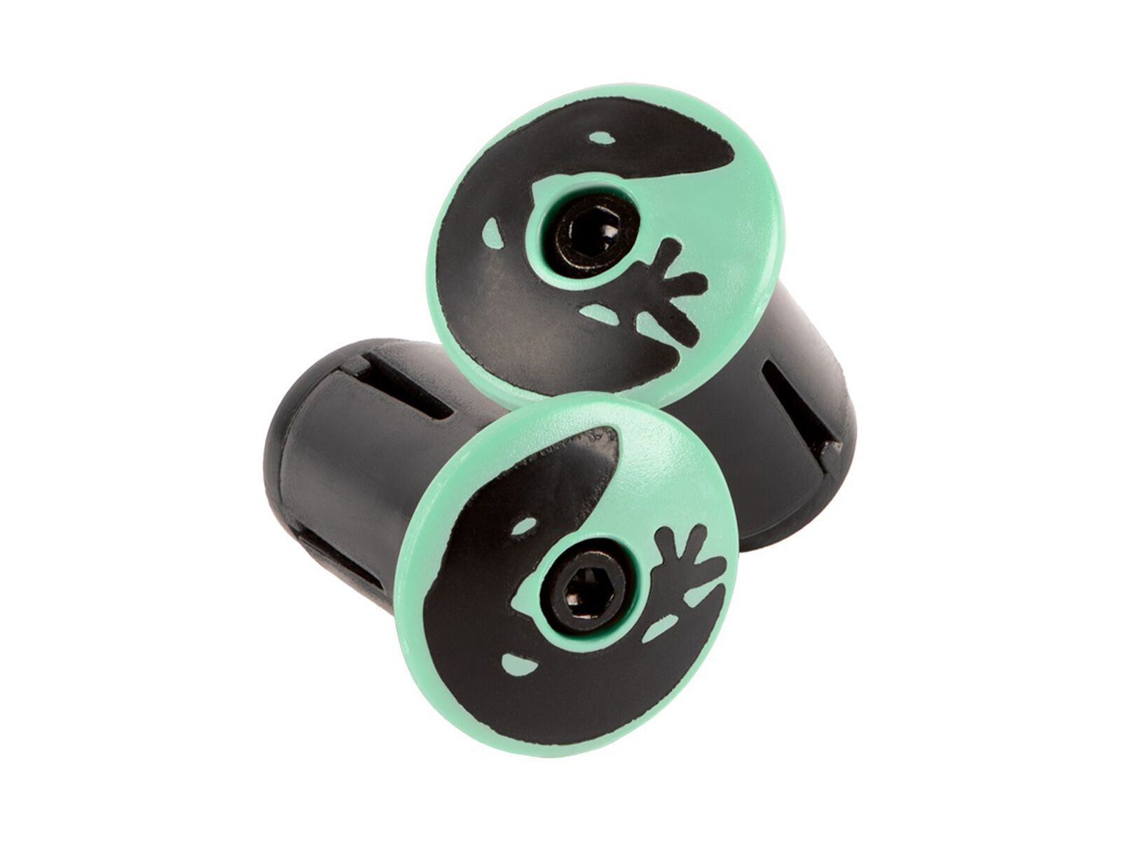 Lizard Skins Road Bar End Plugs, mint green - Bild 1