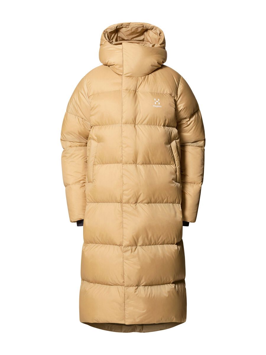 Haglöfs Long Down Parka Women sand L 605412-007-L