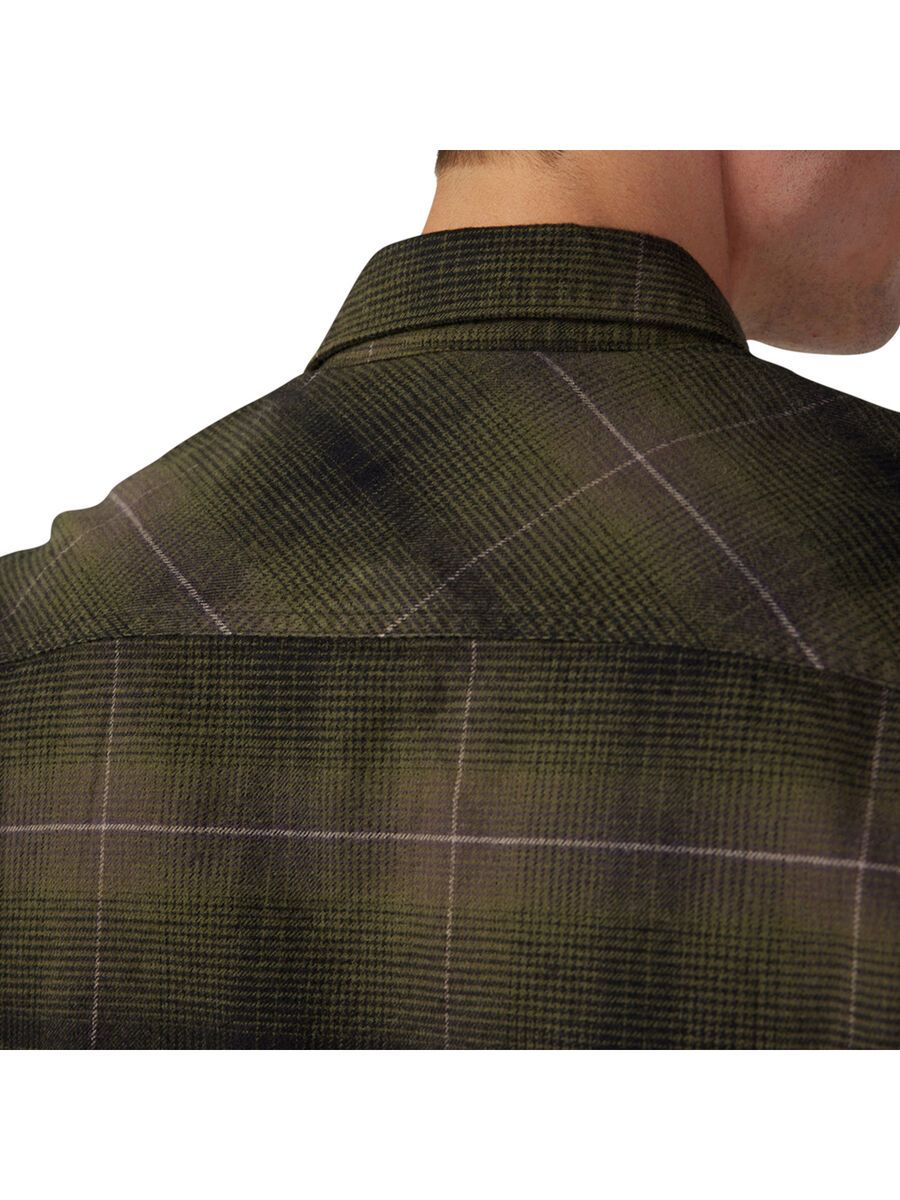 Fox Source Flannel, olive green - Bild 4