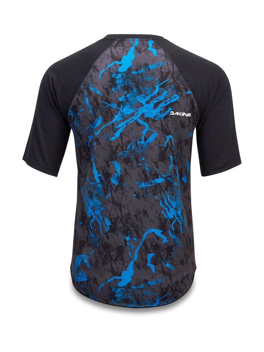 Dakine Dropout S/S Jersey, cyan scribble - Bild 2