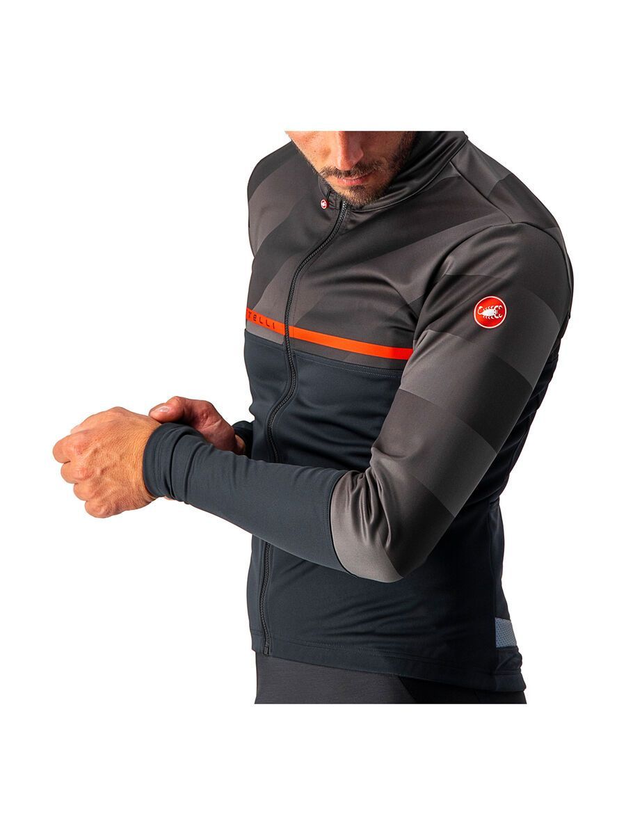 Castelli Finestre Jacket, light black/dark gray - Bild 6